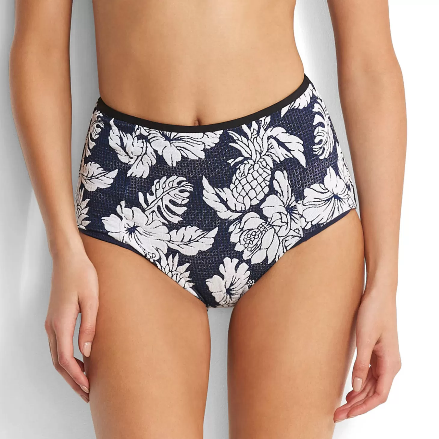 Seafolly Bas De Maillot De Bain Culotte Haute Galbante-Femme Culotte Haute