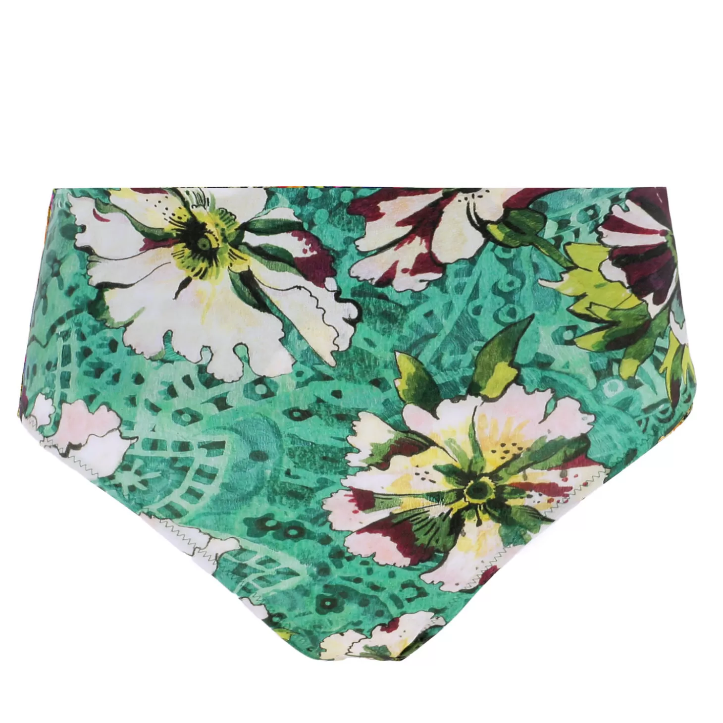 Pain de Sucre Bas De Maillot De Bain Culotte Haute Tobago-Femme Culotte Haute