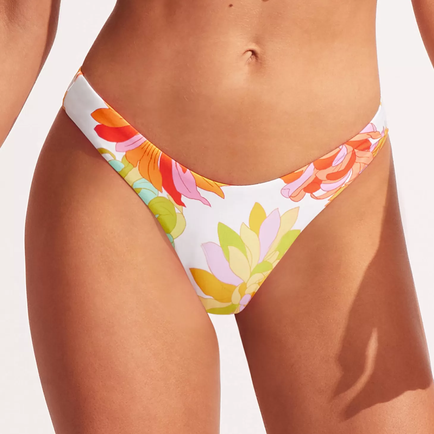 Seafolly Bas De Maillot De Bain Slip Echancre-Femme Bresilien / Tanga