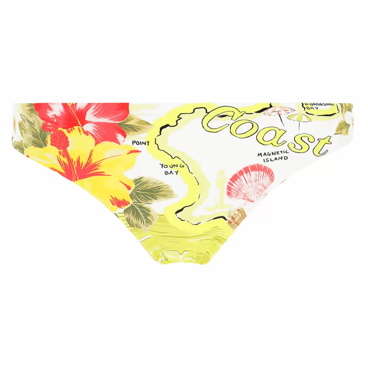 Seafolly Bas De Maillot De Bain Slip Reversible-Femme Culotte Et Slip