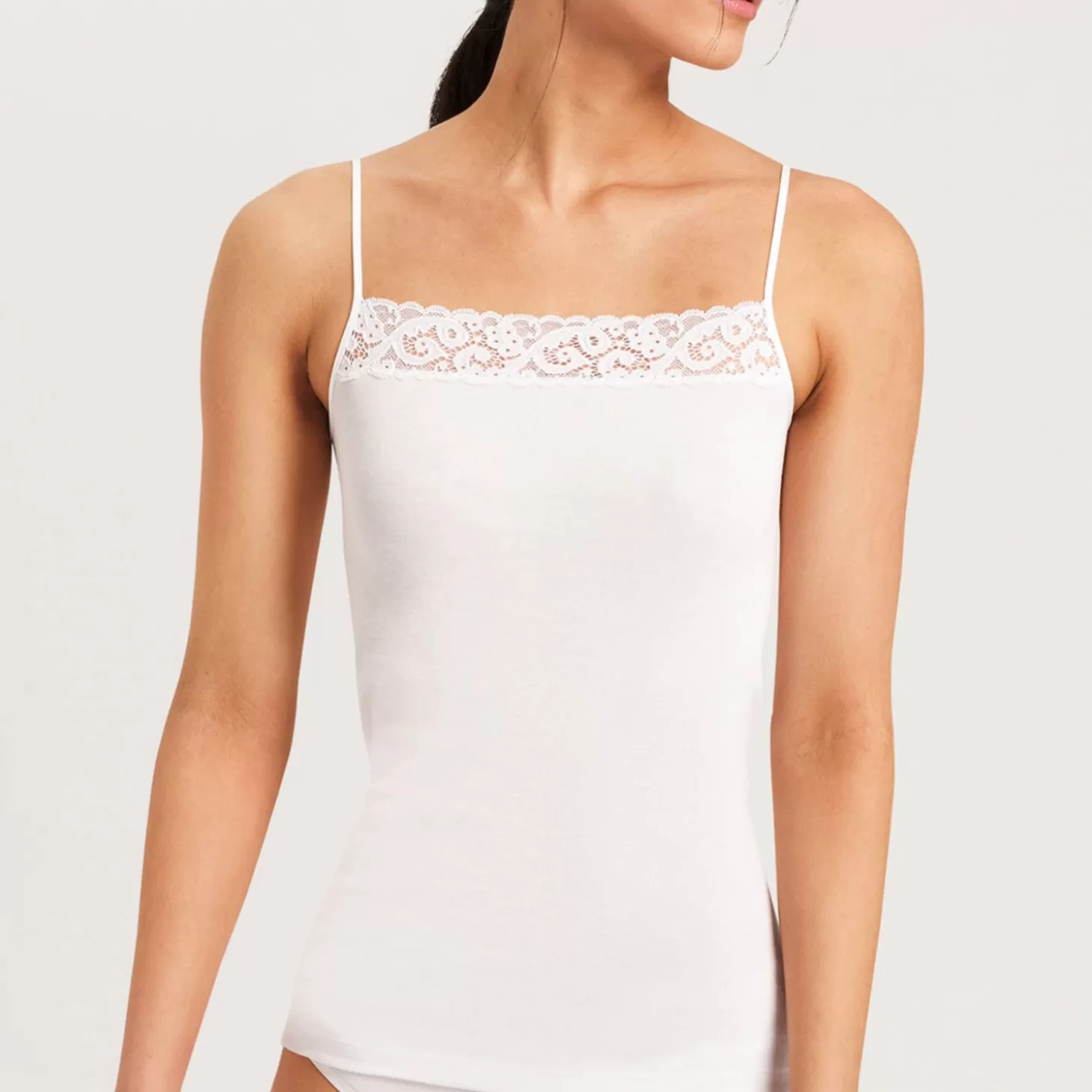 Hanro Caraco En Coton-Femme Caraco Et Top