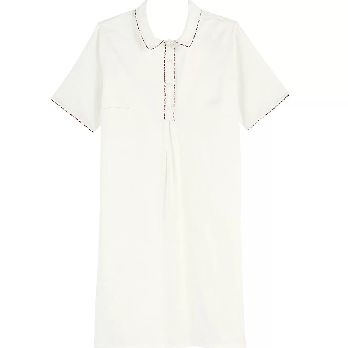 Laurence Tavernier Chemise De Nuit En Coton-Femme Chemise De Nuit