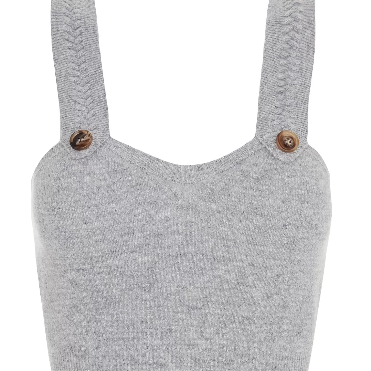 La Perla Crop Top En Laine Et Cachemire-Femme Caraco Et Top