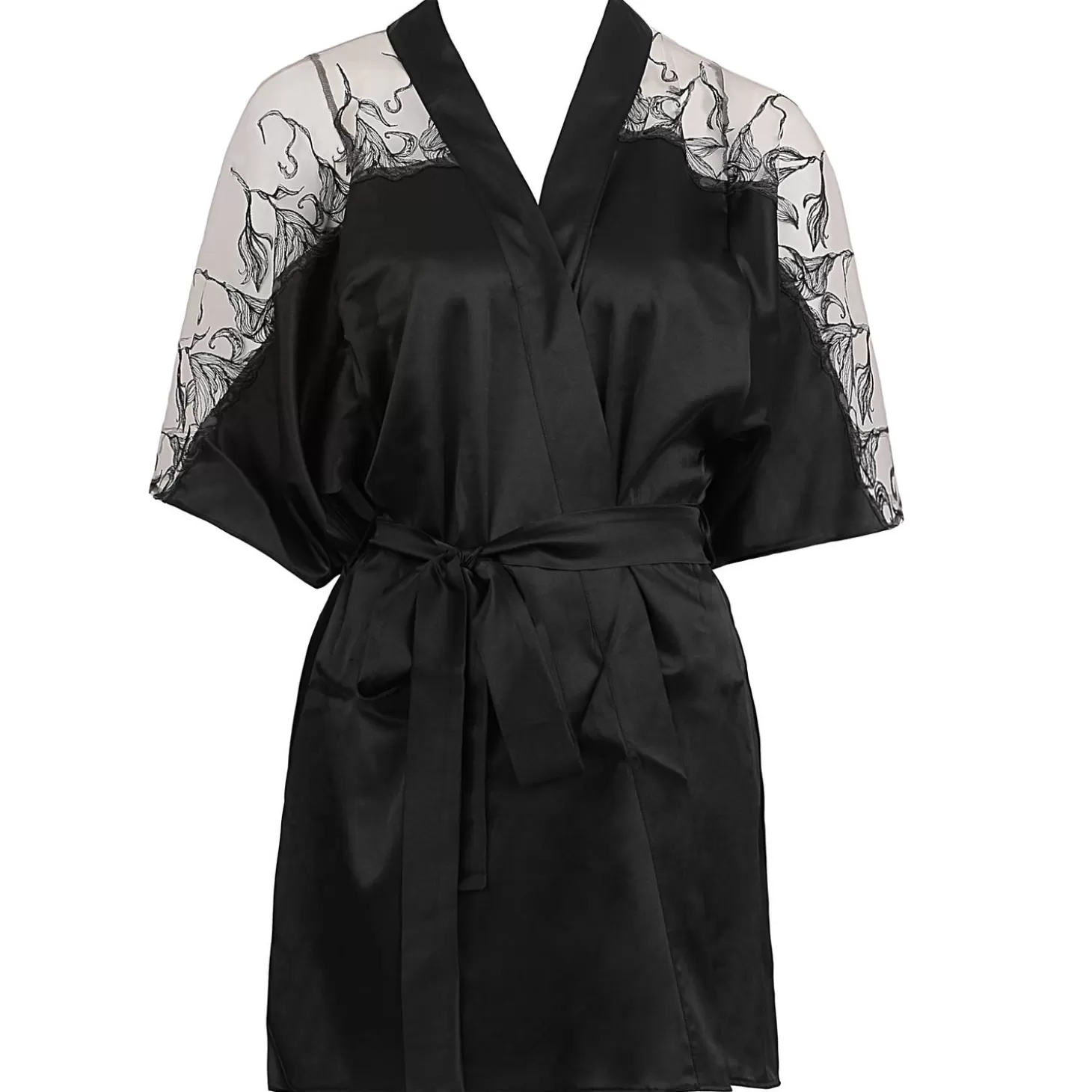 Fleur of England Déshabillé En Soie-Femme Déshabillé Et Kimono