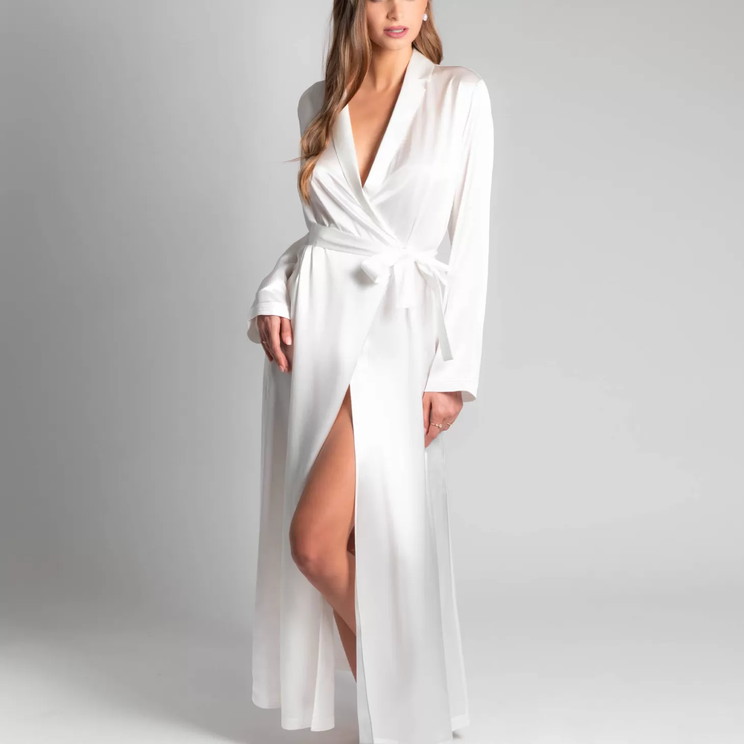 La Perla Déshabillé Long En Soie-Femme Déshabillé Et Kimono