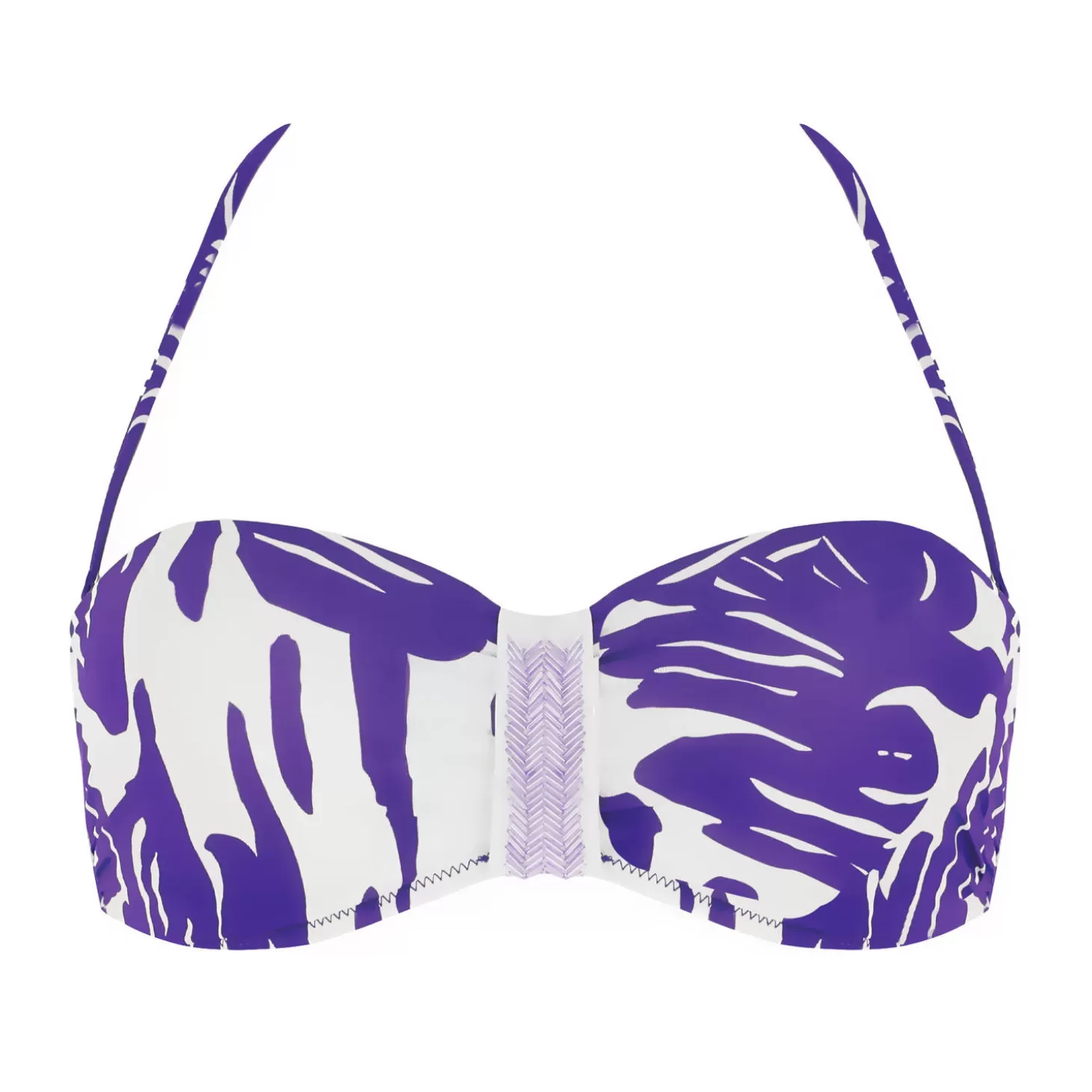 Miradonna Haut De Maillot De Bain Bandeau Coques Agape Armatures-Femme Bandeau