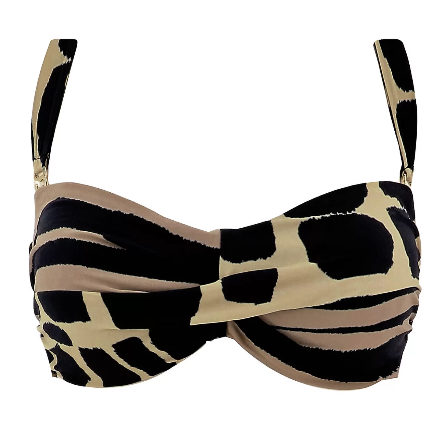 Miradonna Haut De Maillot De Bain Bandeau Coques Teti-Femme Bandeau