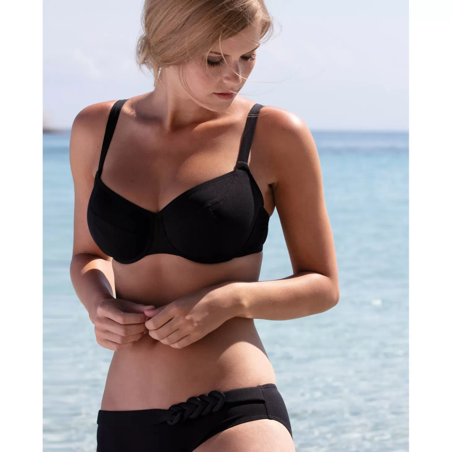 Empreinte Haut De Maillot De Bain Corbeille Armatures-Femme Emboitant
