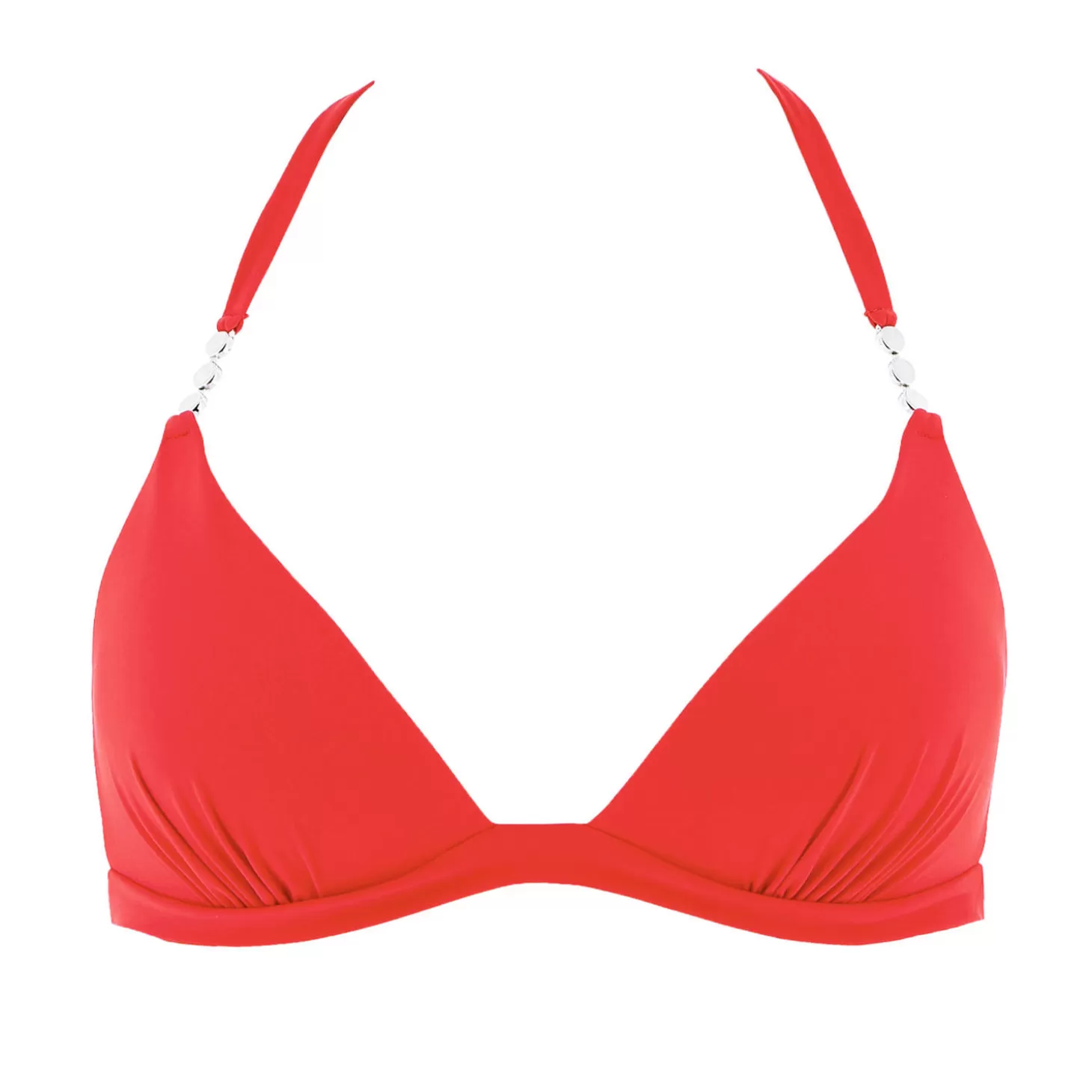 Pain de Sucre Haut De Maillot De Bain Triangle Fronce Elan-Femme Triangle