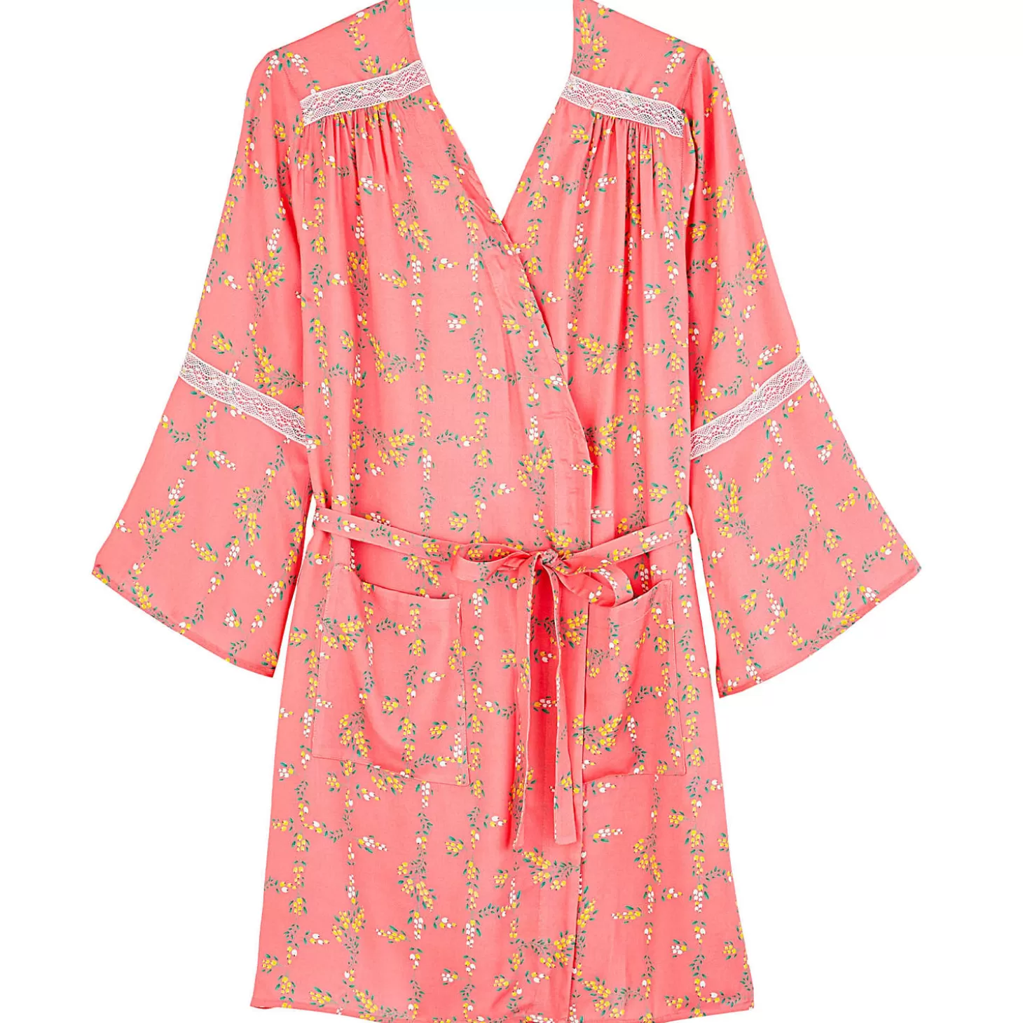 Laurence Tavernier Kimono Court-Femme Déshabillé Et Kimono