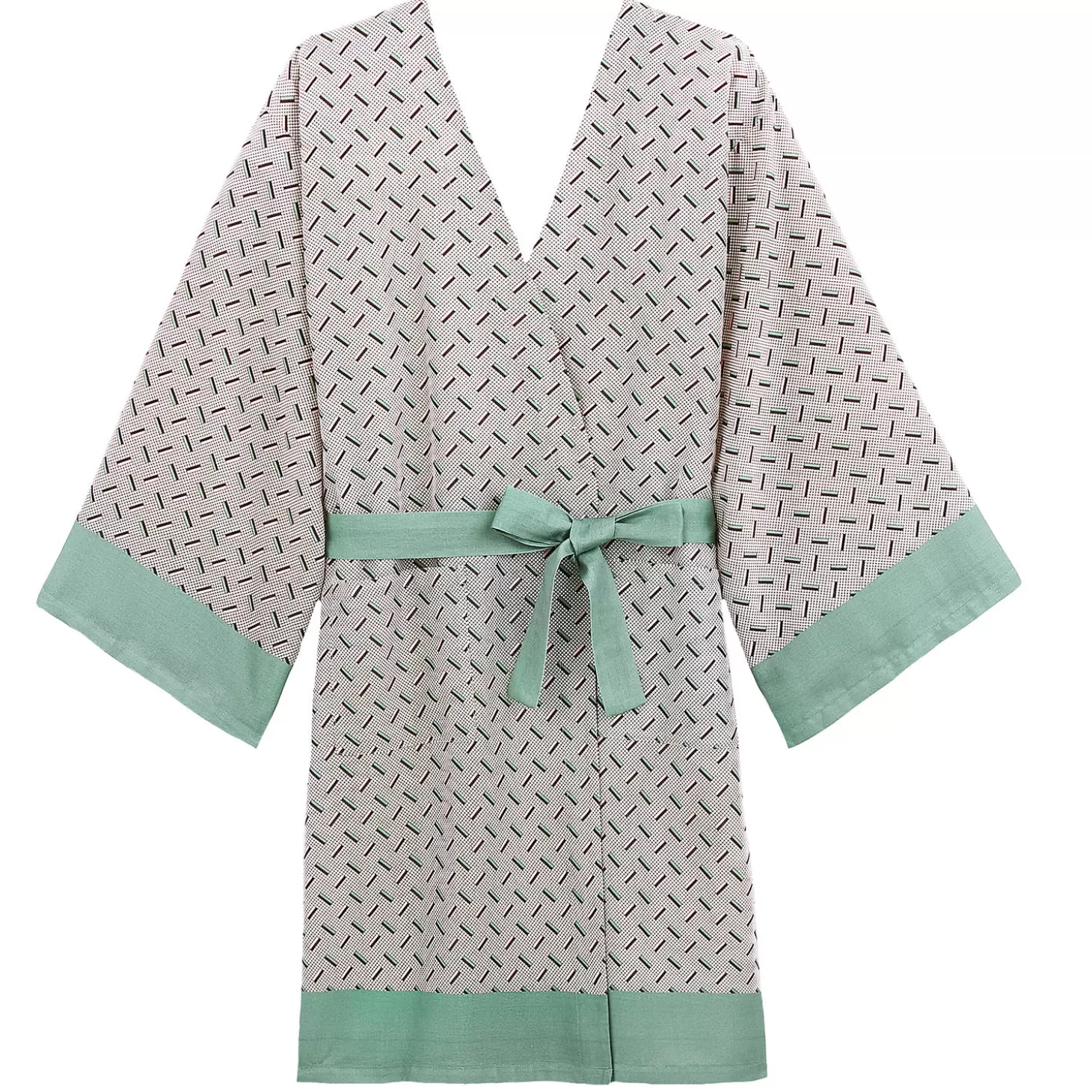 Laurence Tavernier Kimono Court En Coton-Femme Déshabillé Et Kimono