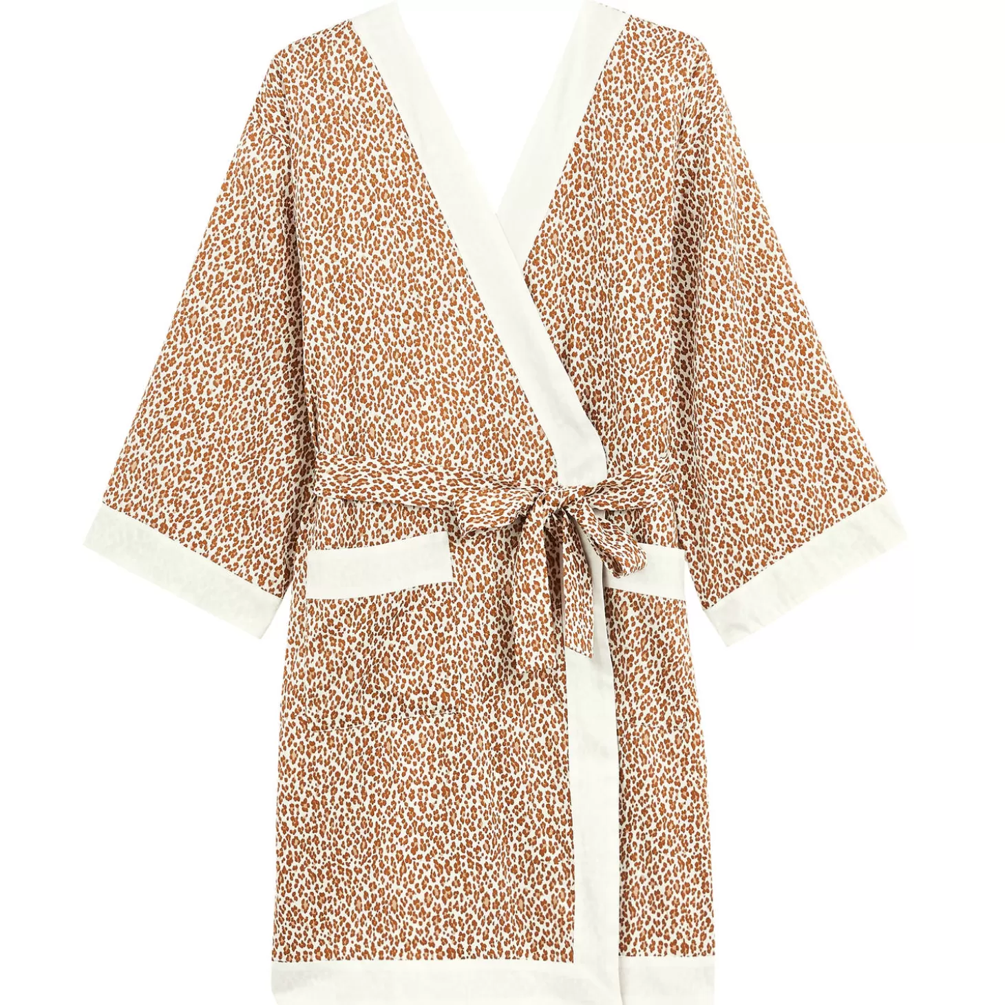 Laurence Tavernier Kimono Court En Coton-Femme Déshabillé Et Kimono