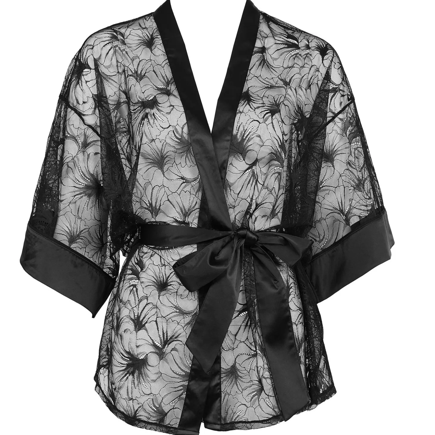 Atelier Amour Kimono En Dentelle-Femme Déshabillé Et Kimono