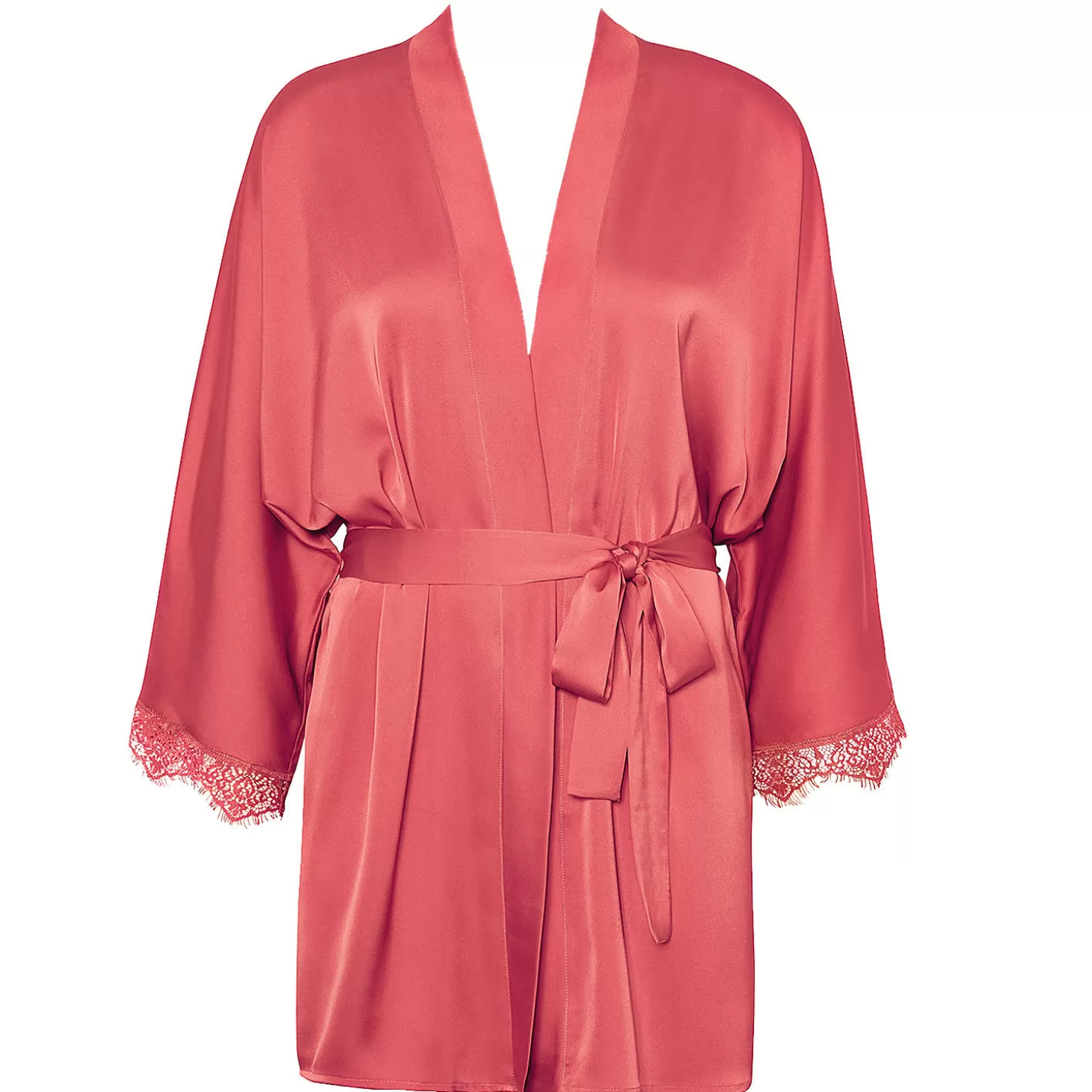 Simone Pérèle Kimono En Satin-Femme Déshabillé Et Kimono