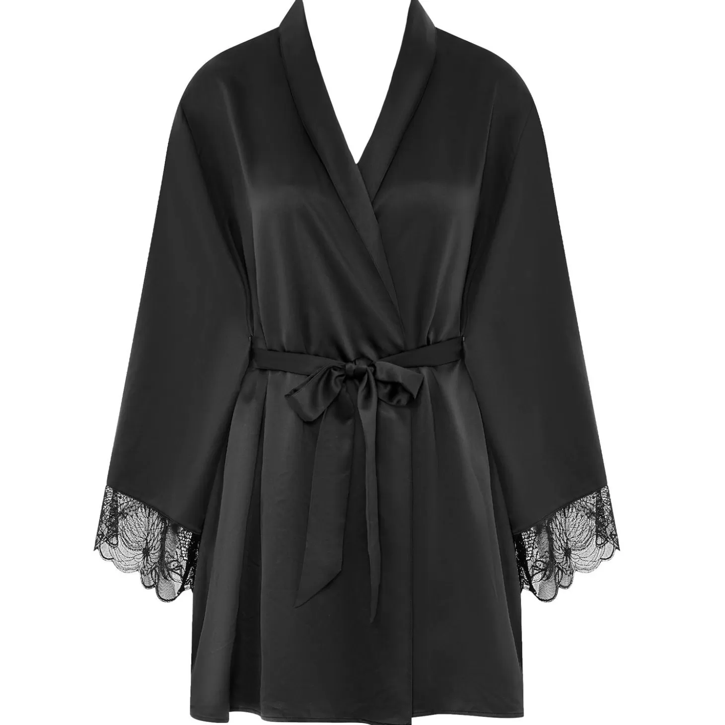 Chantelle Kimono En Satin-Femme Déshabillé Et Kimono