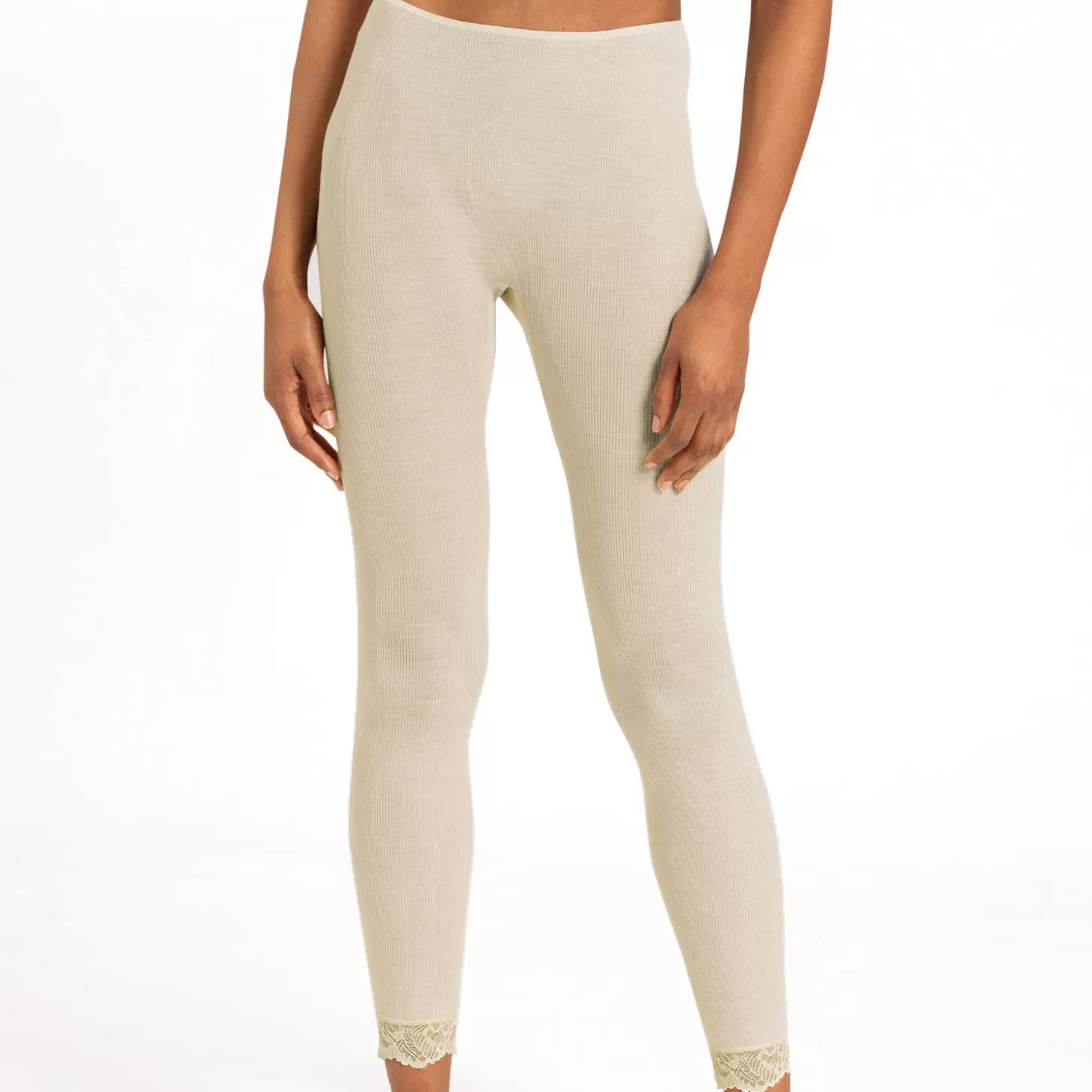 Hanro Legging En Laine Et Soie-Femme Ensemble De Détente