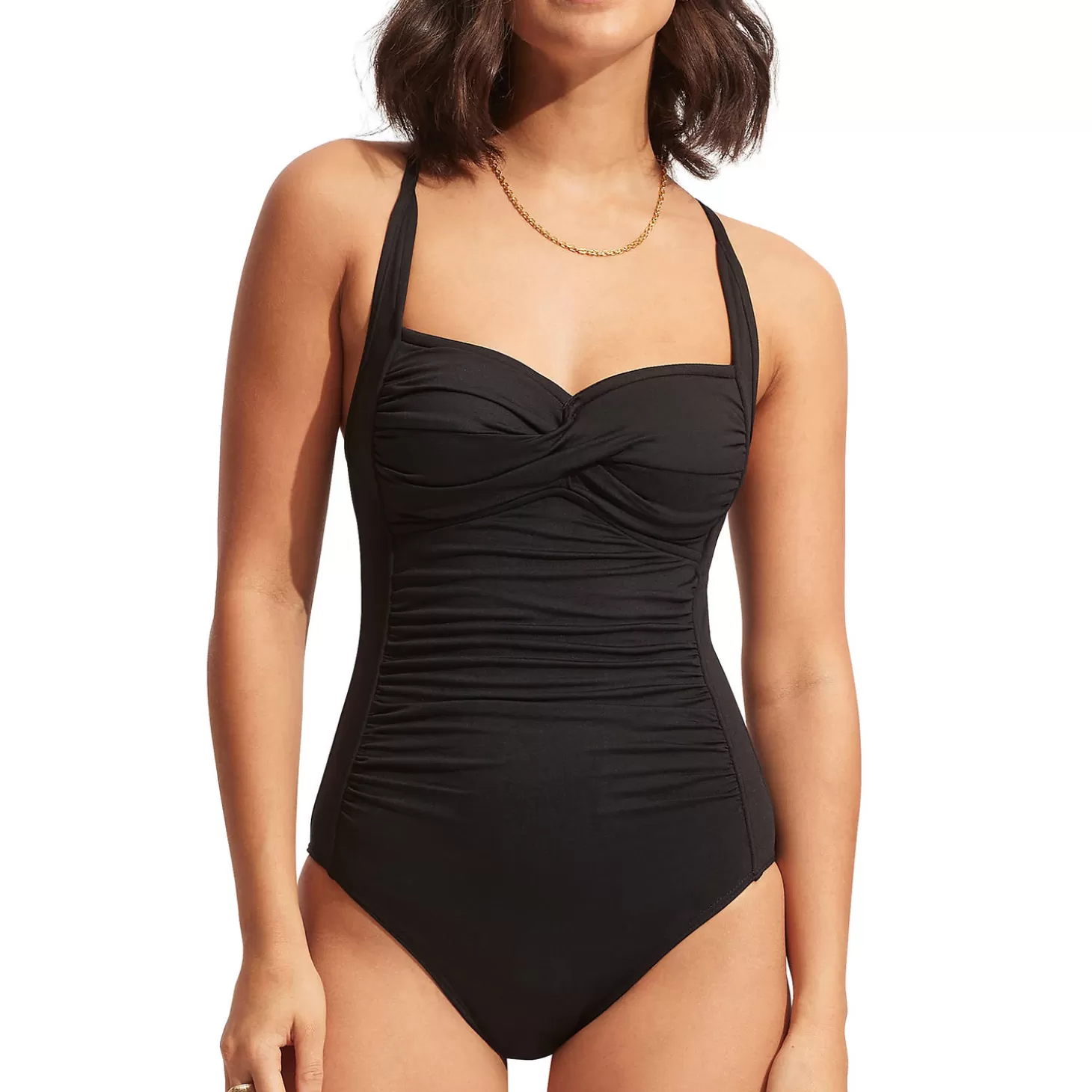 Seafolly Maillot De Bain 1 Pièce Bustier Sans Armatures-Femme Bustier