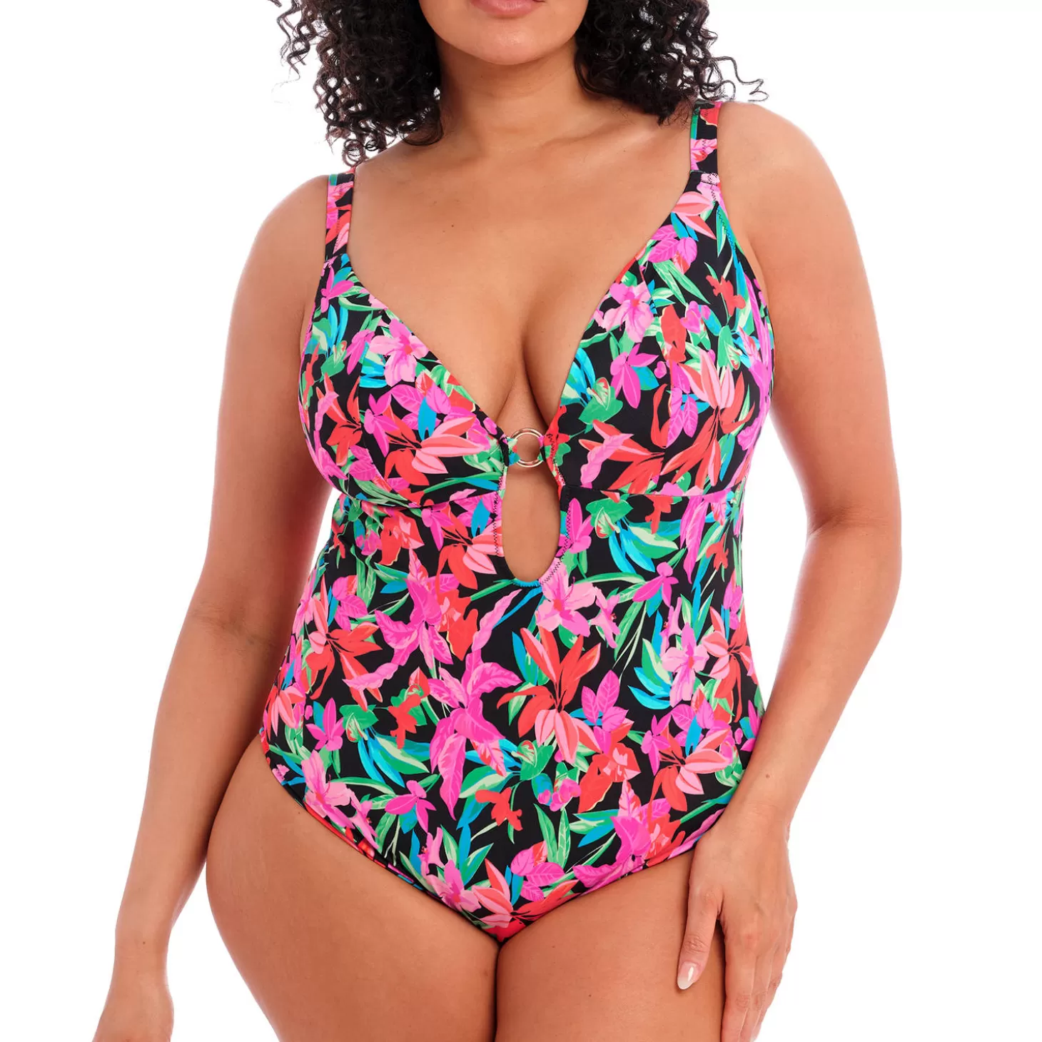 Elomi Maillot De Bain 1 Pièce Decollete Sans Armatures-Femme Autres Formes