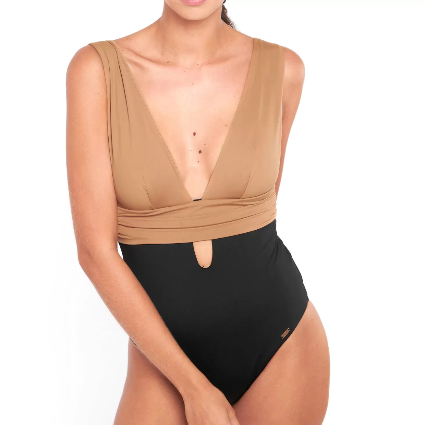 Livia Maillot De Bain 1 Pièce Sans Armatures Carolina-Femme Autres Formes