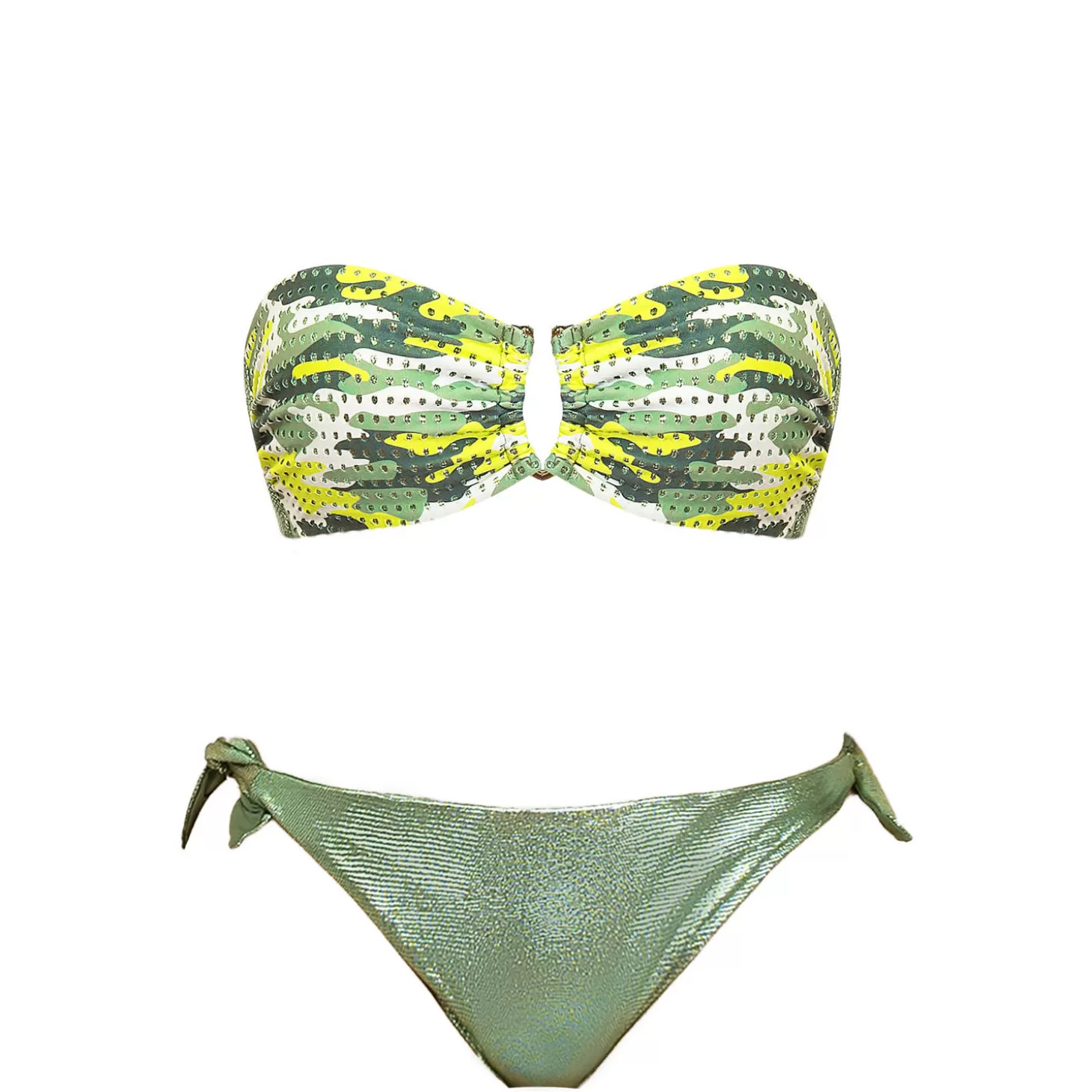 Verdissima Maillot De Bain 2 Pièces Bandeau-Femme Bandeau