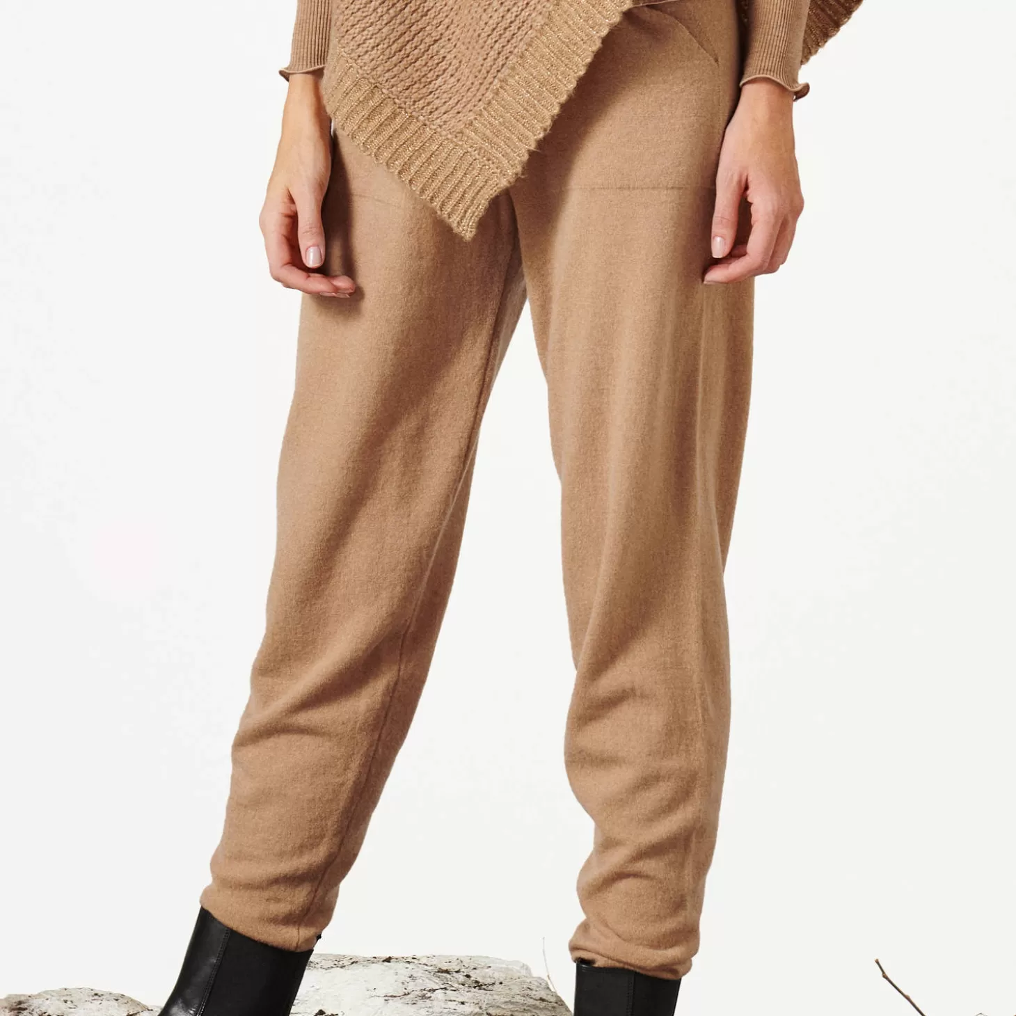 Oscalito Pantalon En Laine Et Cachemire-Femme Legging Et Pantalon