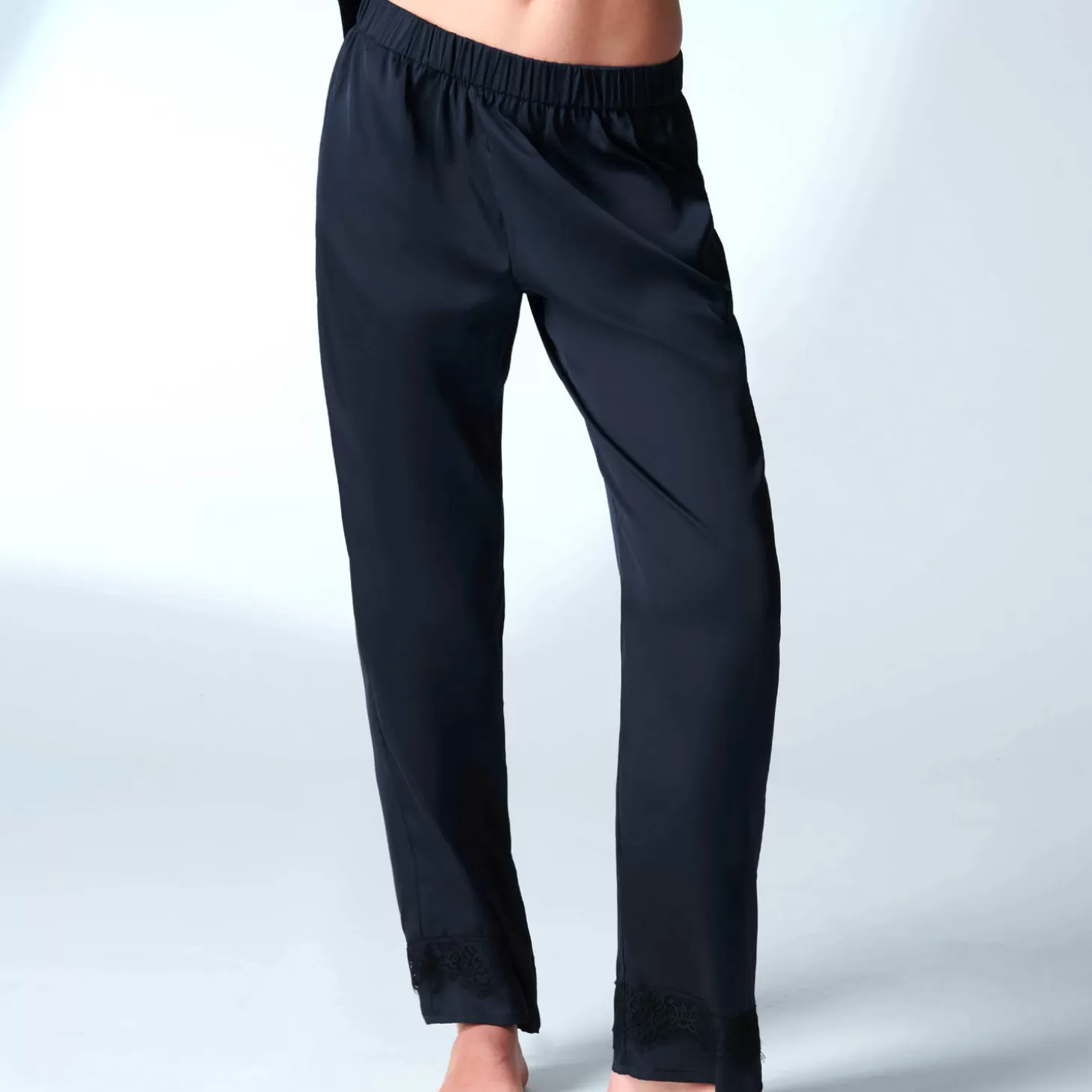 Simone Pérèle Pantalon En Satin-Femme Ensemble De Détente