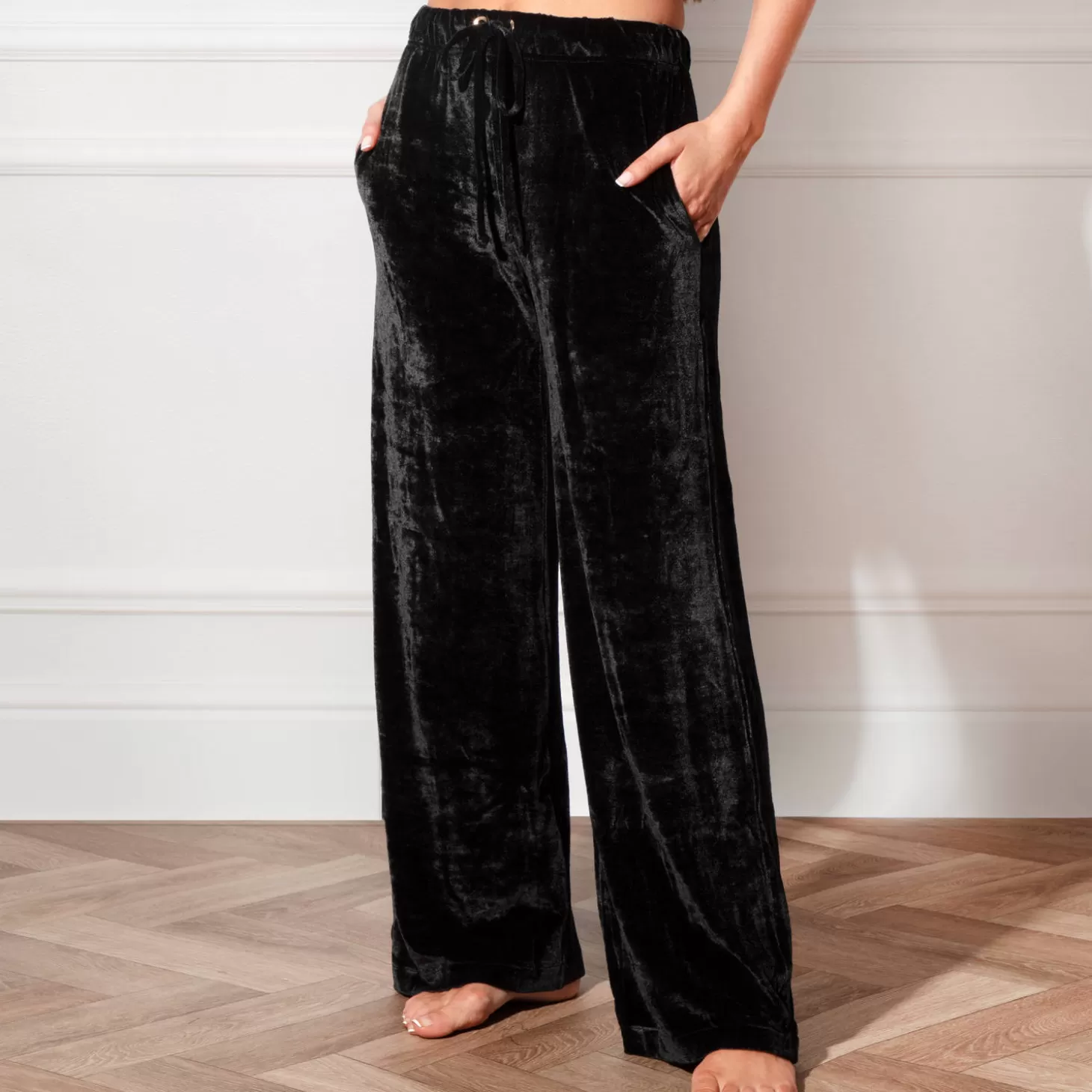 Valery Pantalon Evase En Fibres De Bambou-Femme Ensemble De Détente