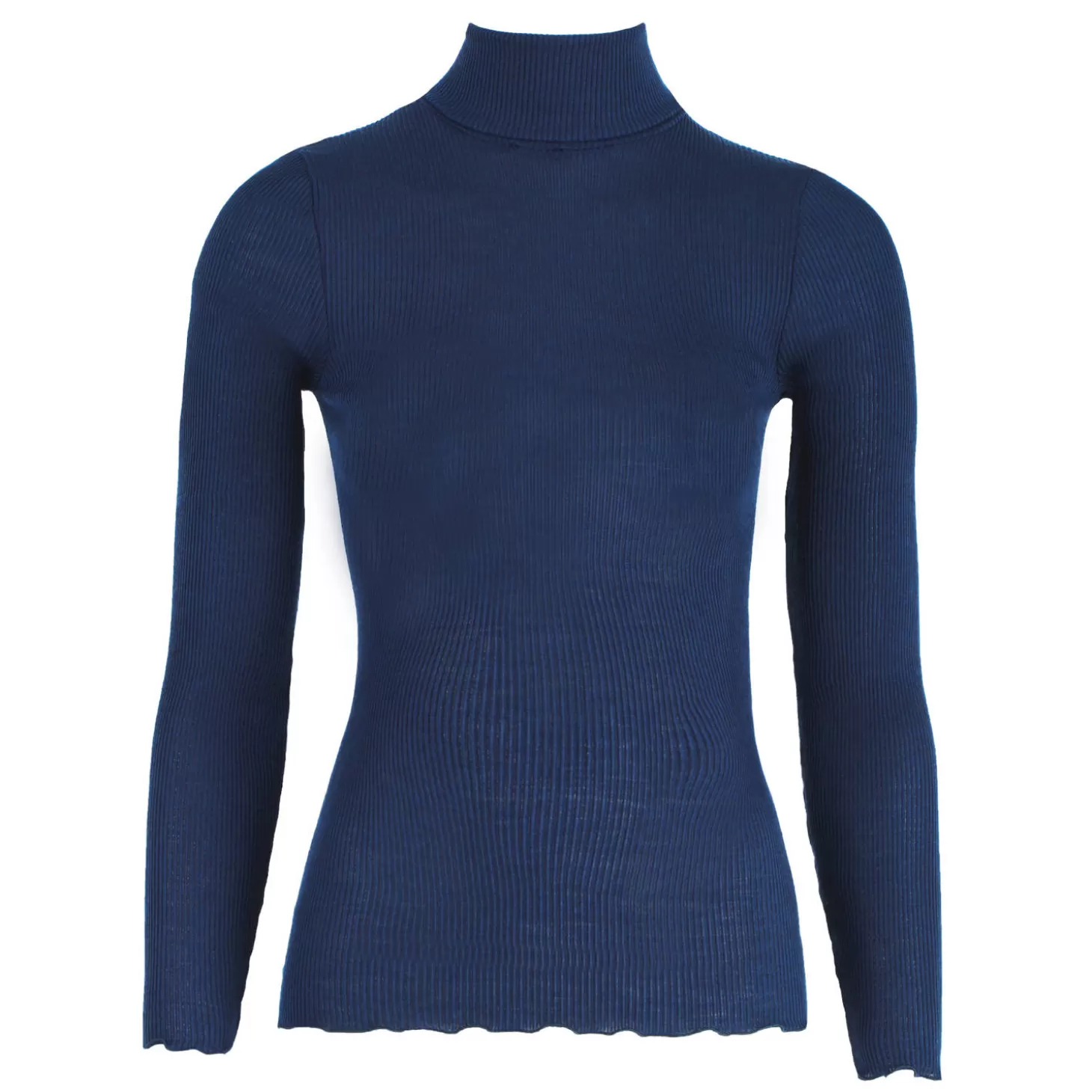 Oscalito Pull Col Roule En Laine Merinos Et Soie-Femme Pull & Gilet