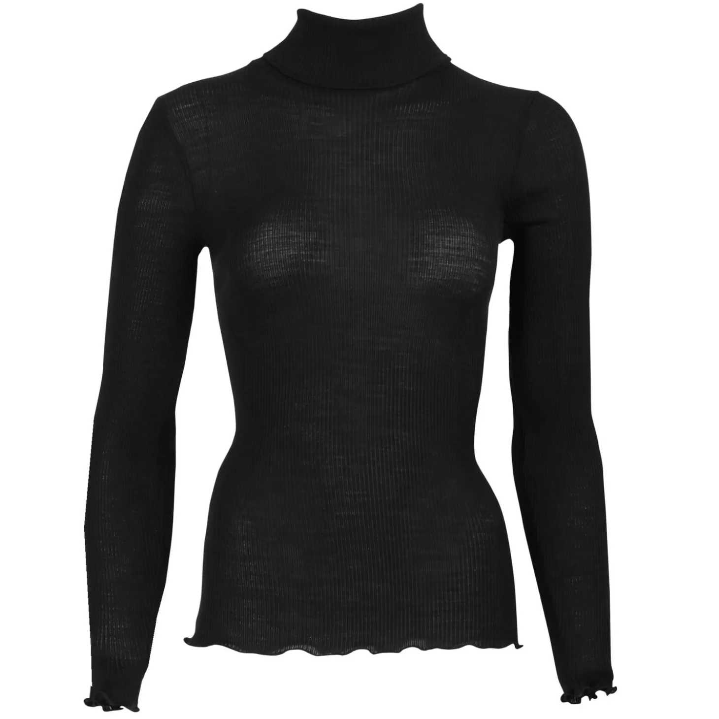 Oscalito Pull Col Roule En Laine Merinos Et Soie-Femme Pull & Gilet