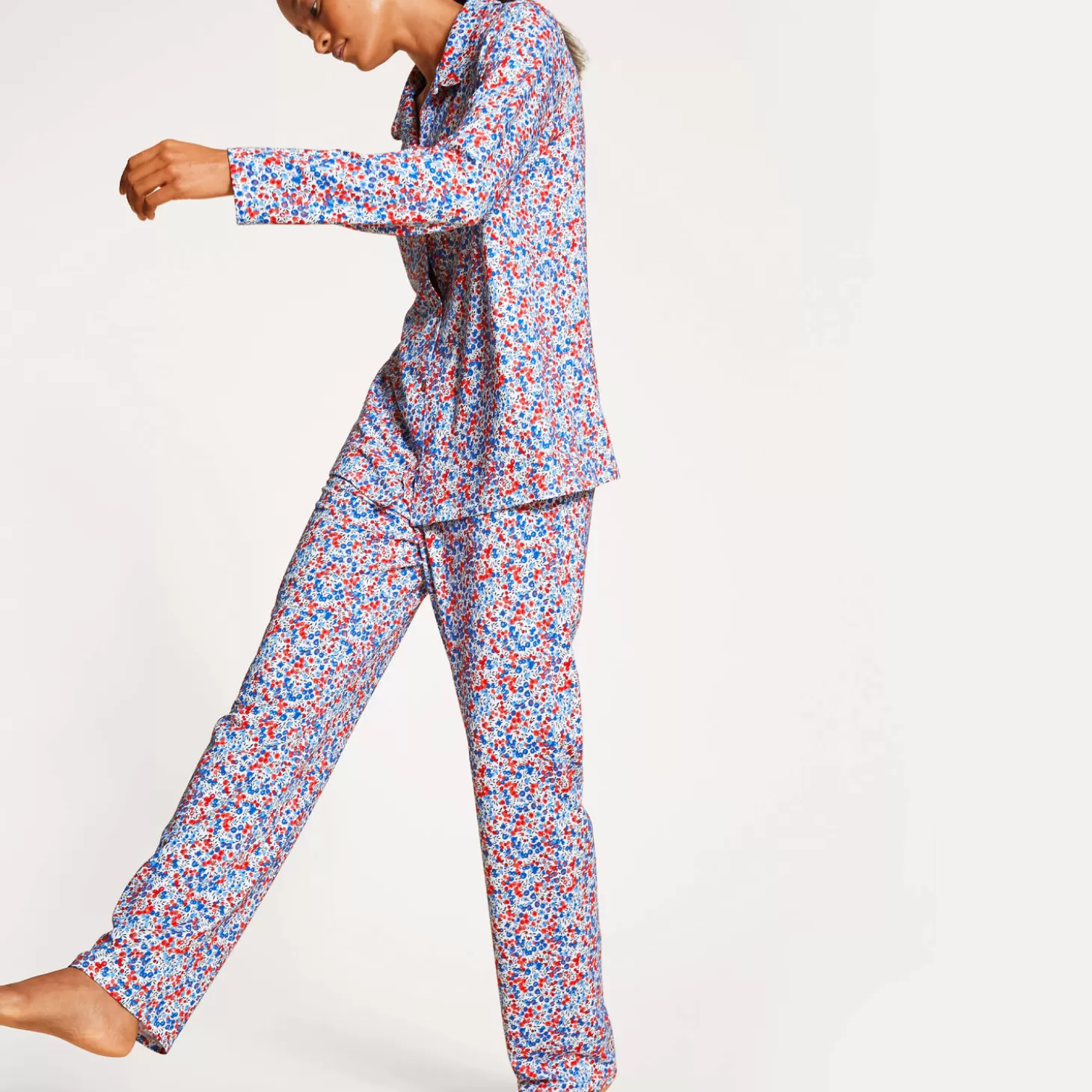 Calida Pyjama Boutonne-Femme Pyjama