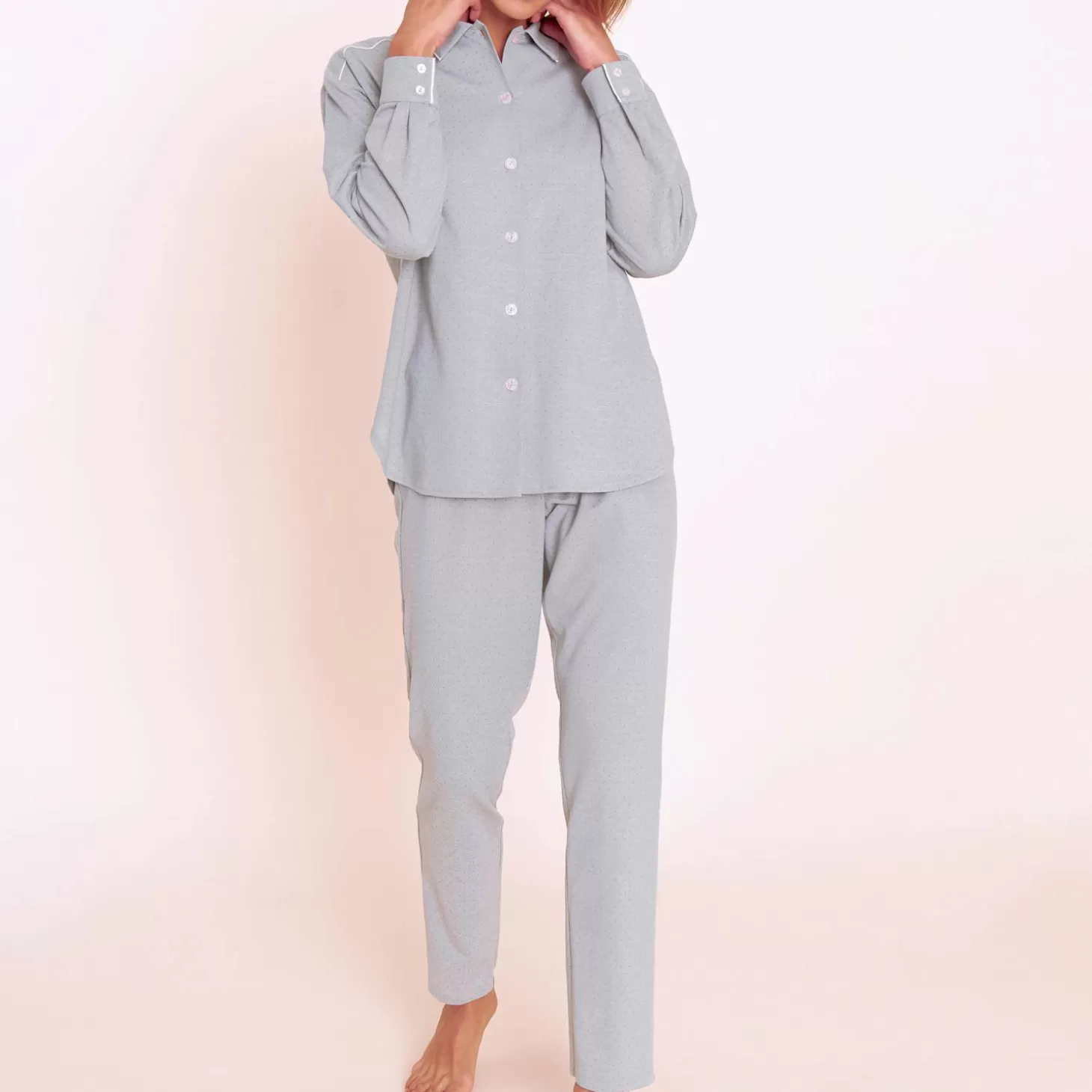 Féraud Pyjama En Coton-Femme Pyjama