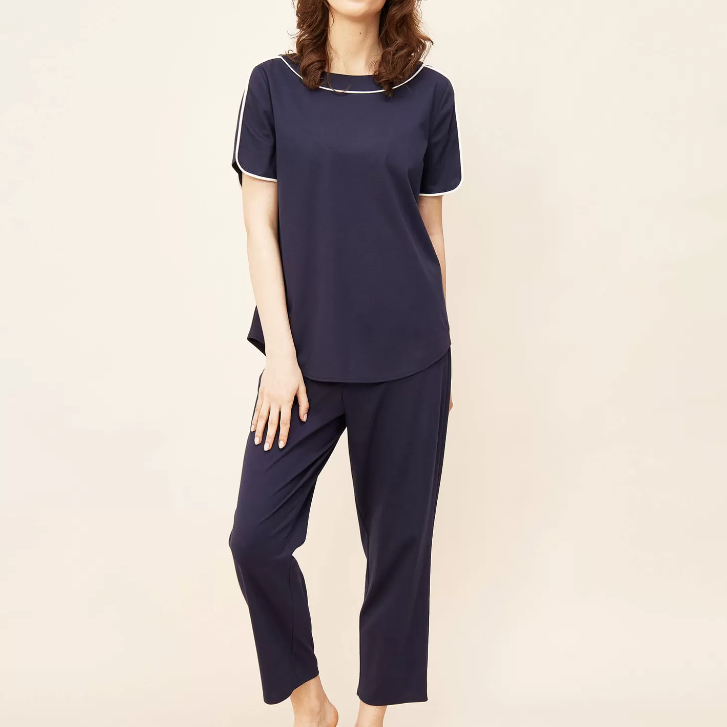 Féraud Pyjama En Coton-Femme Pyjama