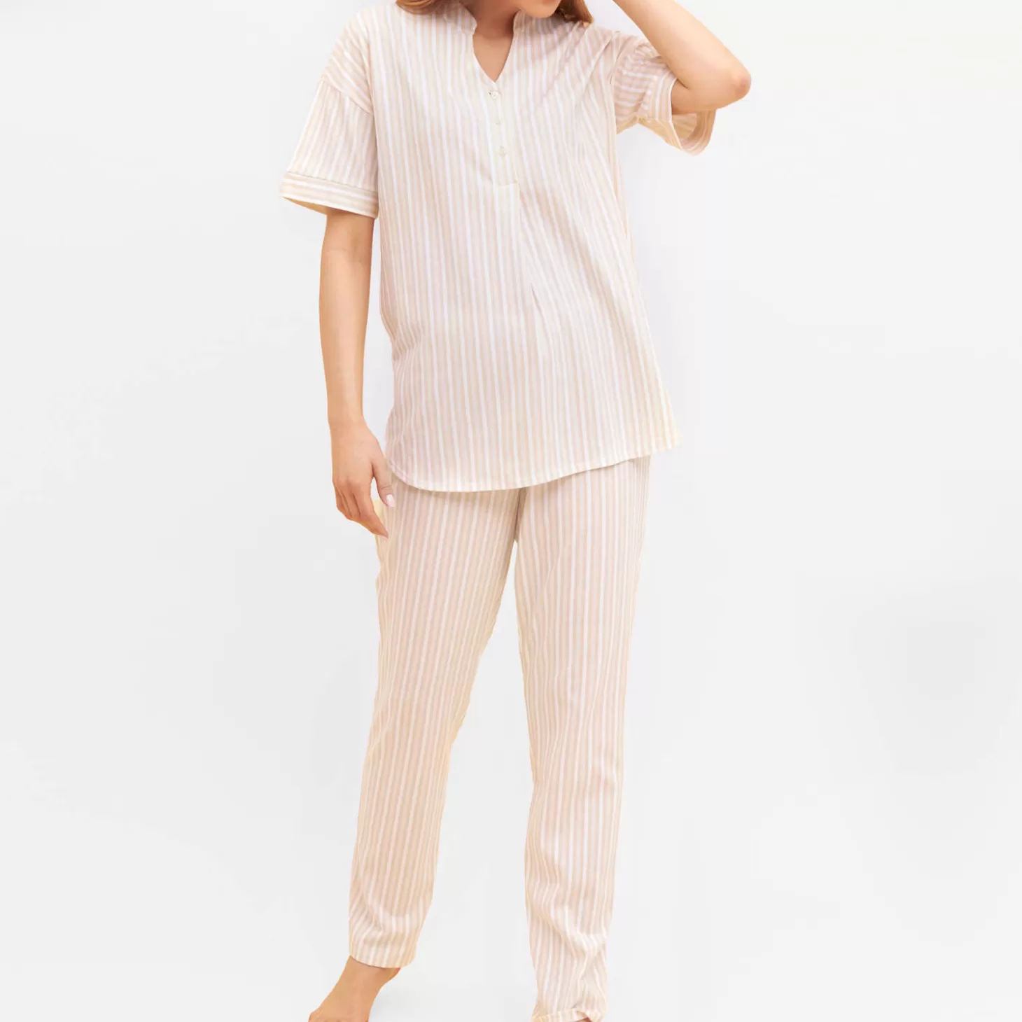 Féraud Pyjama En Coton-Femme Pyjama