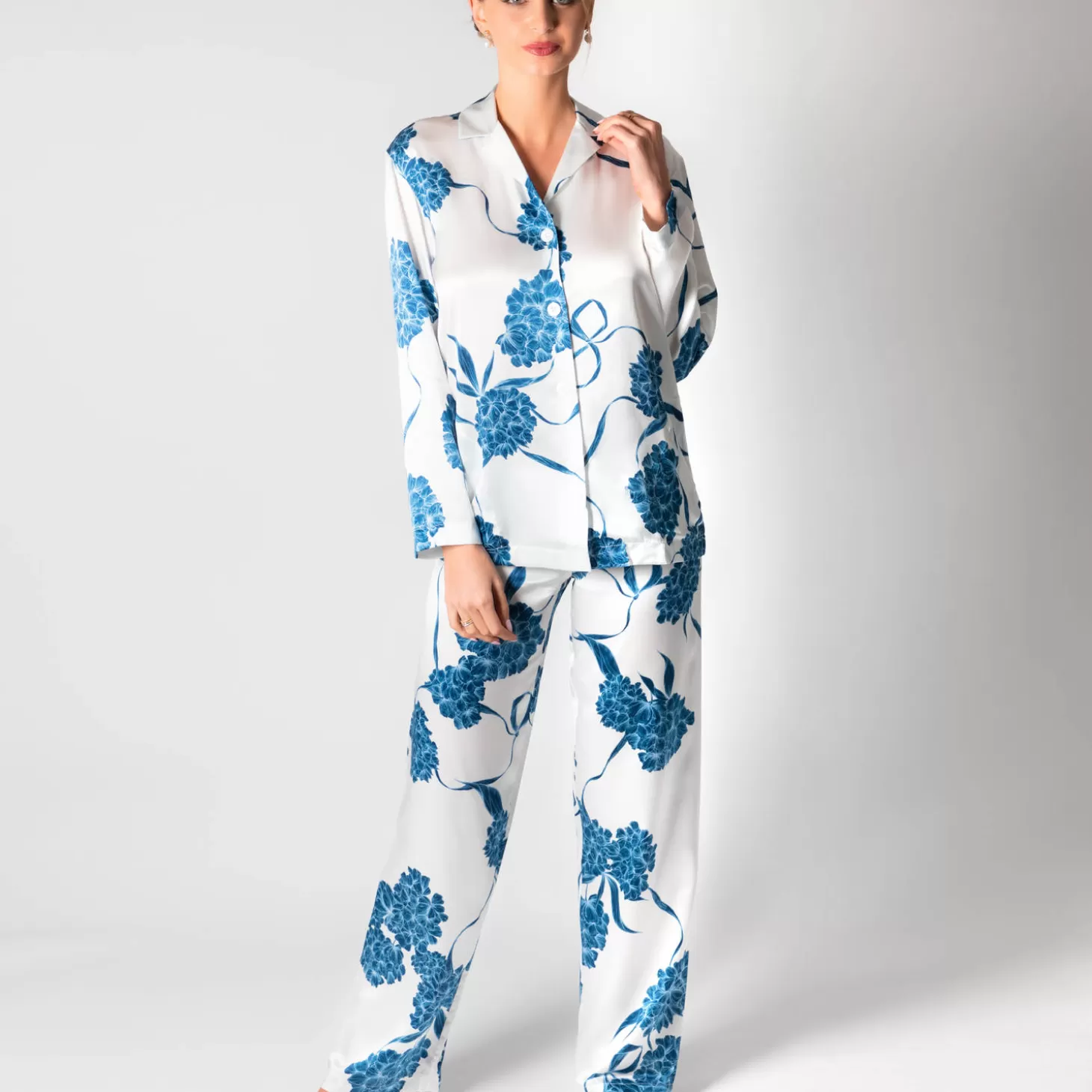 La Perla Pyjama En Soie-Femme Pyjama