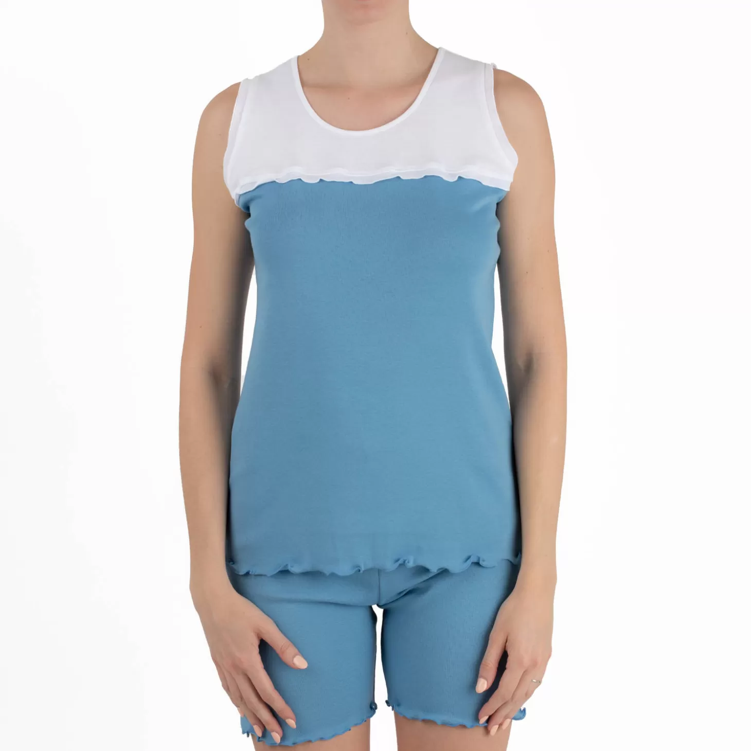 Canat Pyjama Short En Coton-Femme Pyjama