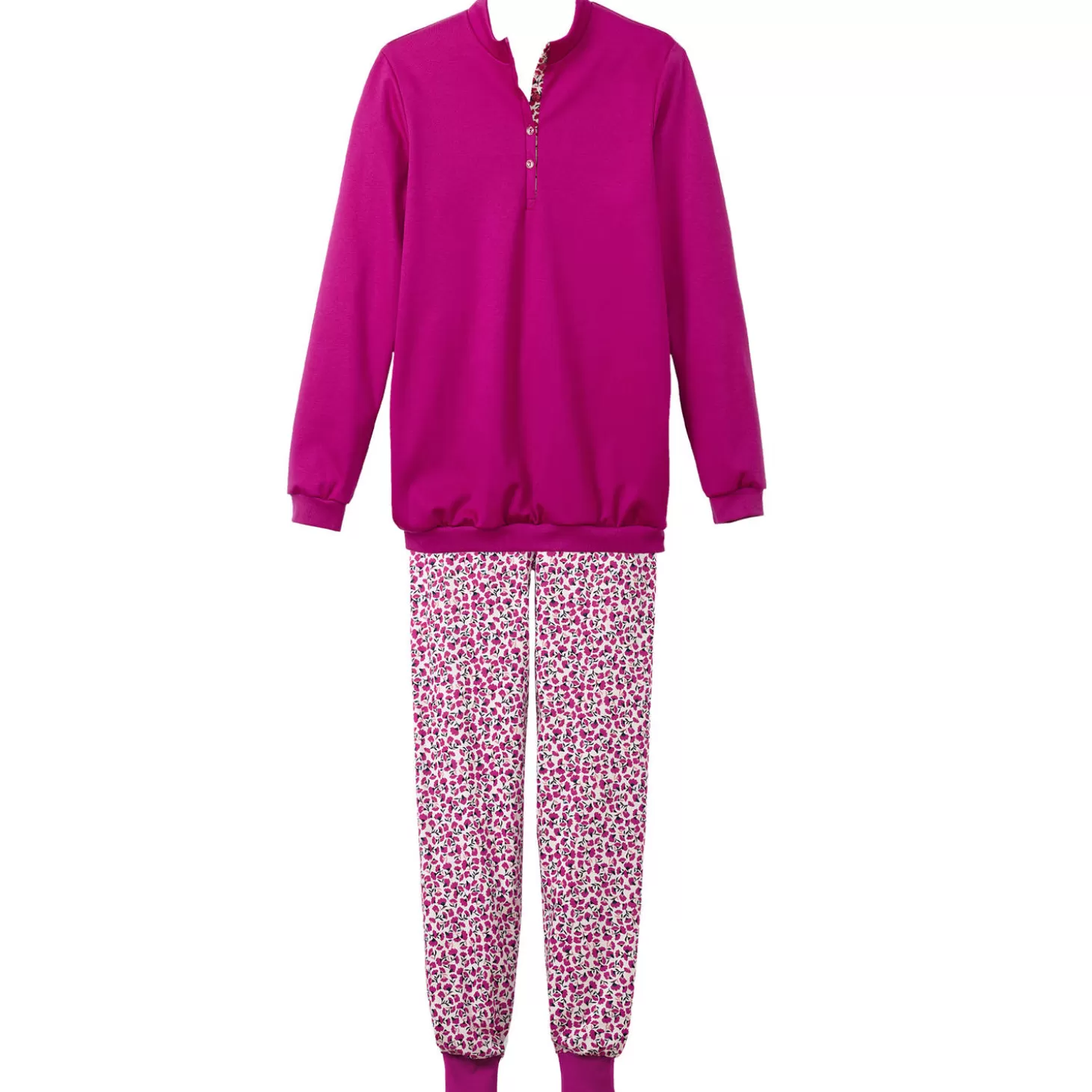 Calida Pyjama Sweat En Coton-Femme Pyjama