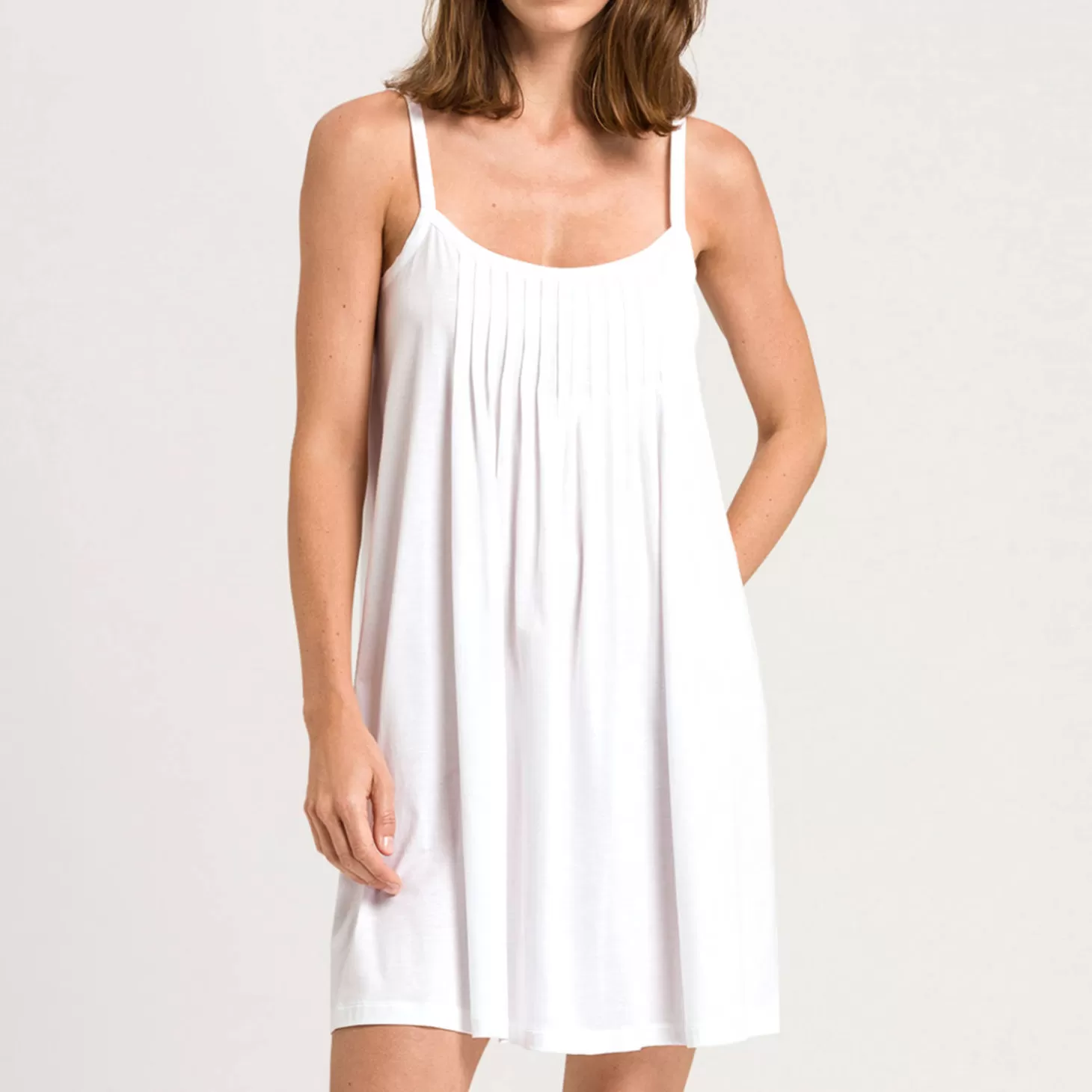 Hanro Robe Courte En Coton-Femme Ensemble De Détente