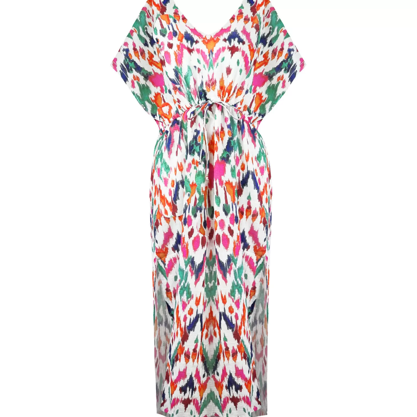 Livia Robe De Plage Akyra En Coton-Femme Robe De Plage