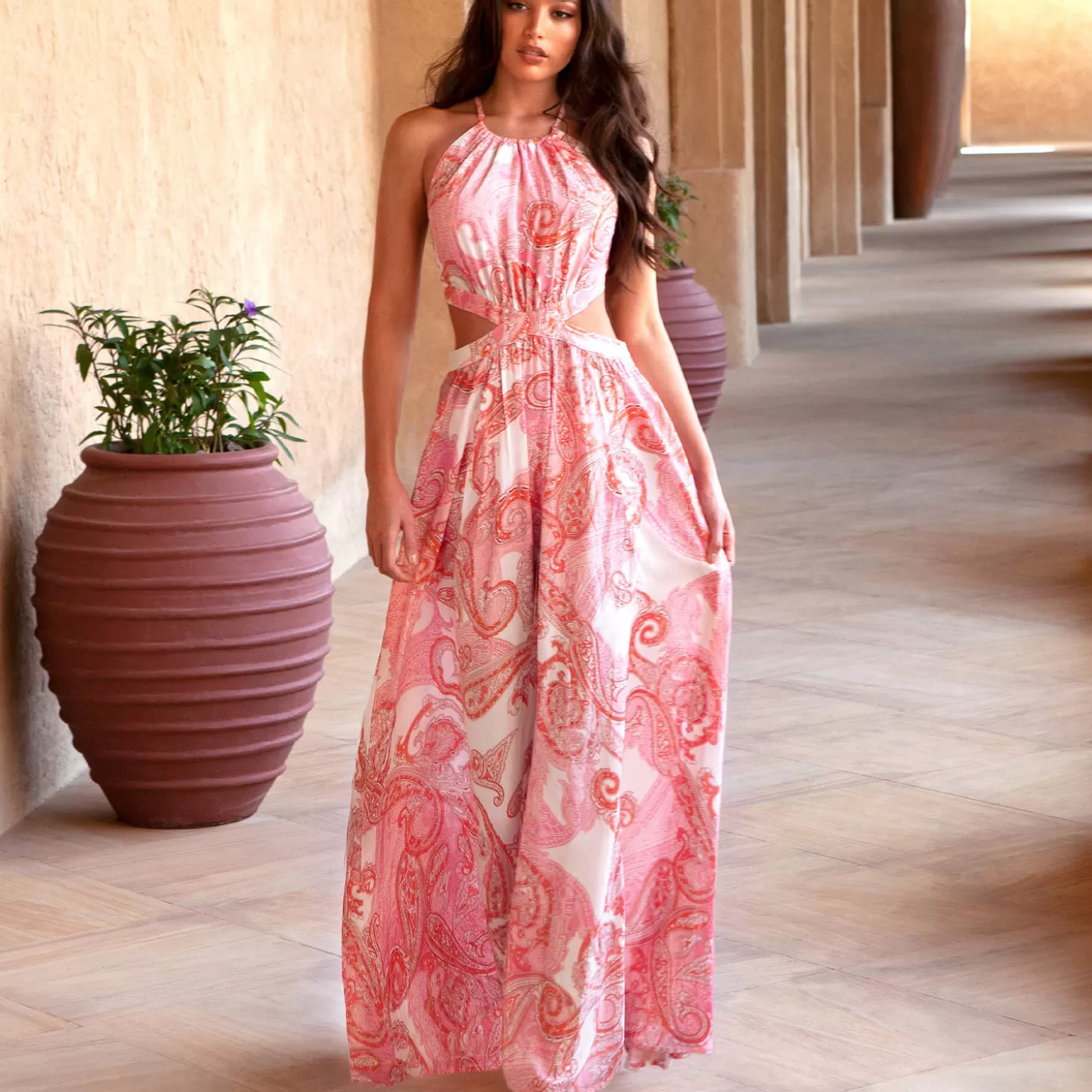 Melissa Odabash Robe De Plage Longue Arabella-Femme Robe De Plage