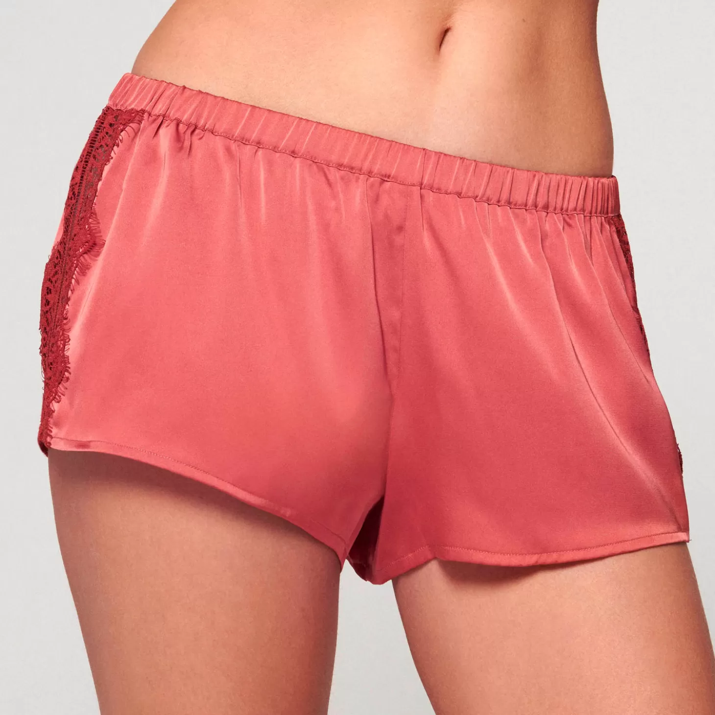 Simone Pérèle Short En Satin-Femme Short