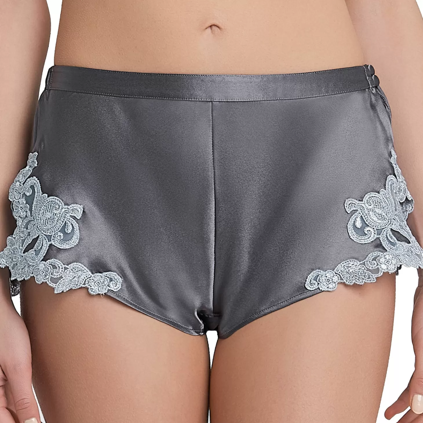 La Perla Short En Soie-Femme Short